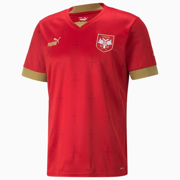 Tailandia Camiseta Serbia 1ª 2022-2023 Rojo